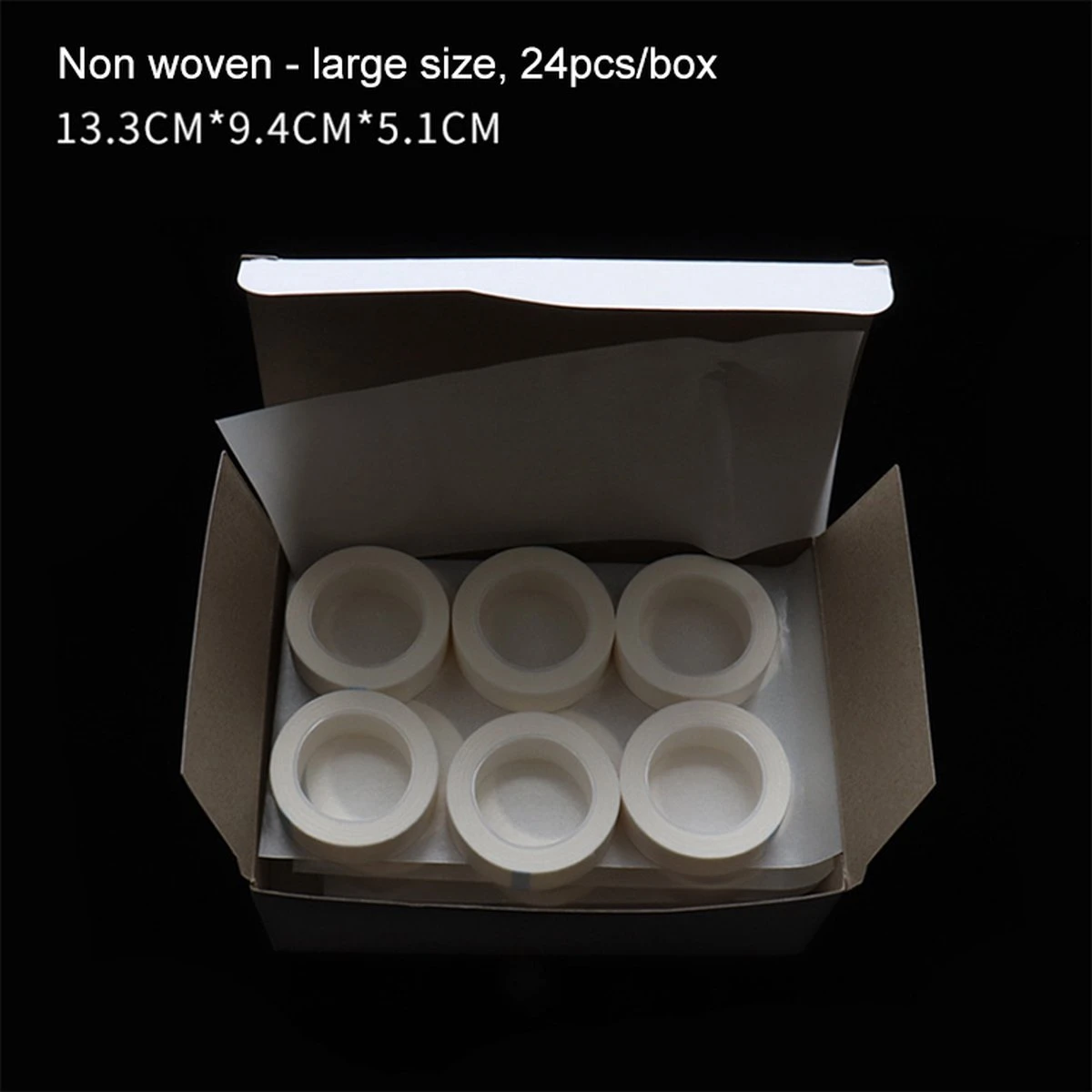 Lashes & More - Wimpertape - Wit - Wimperextensions - Wimper Tape - Beautytape - Medische Tape - Wimper Tool - Hyperallergeen - Huidvriendelijk – Tape – Non Wooven Tape 4 Lashes & More - Wimpertape - Wit - Wimperextensions - Wimper Tape - Beautytape - Medische Tape - Wimper Tool - Hyperallergeen - Huidvriendelijk – Tape – Non Wooven Tape - Afbeelding 4