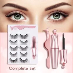Merkloos La Liva Magnetische Wimpers - Inclusief Eyeliner En Wimper Pincet - 5 Magneetjes - Wimperextentions - Wimperlifting Set - Lash Lift -Cosmetica winkel 1200x1200 397