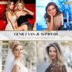 Naera Magnetische Wimpers Set - Inclusief Wimperzetter, Wimperhouder, Wimperschaar En 3 Flesjes Waterproof Eyeliner - 30 Keer Herbruikbaar - 12 Paar -Cosmetica winkel 1200x1200 402