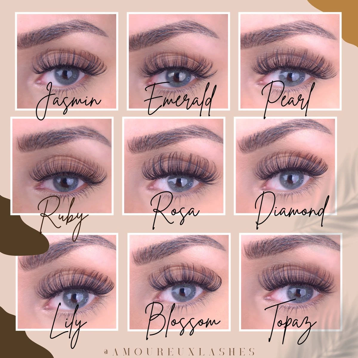 Merkloos Nep Wimpers Russisch Volume- Topaz Wimperextension Lashes 2 Merkloos Nep Wimpers Russisch Volume- Topaz Wimperextension Lashes - Afbeelding 2