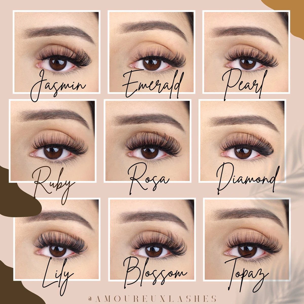 Merkloos Nep Wimpers Russisch Volume- Topaz Wimperextension Lashes 3 Merkloos Nep Wimpers Russisch Volume- Topaz Wimperextension Lashes - Afbeelding 3