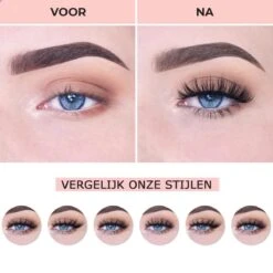 Hoge Korting - VERLUXX© - 'Quality Over Quantity' - 3D Magnetische Wimpers Incl. 1+1 GRATIS Geïoniseerde Waterproof Eyeliner & Pincet, Fake Lashes, Nepwimpers, Magnetic Lashes, Herbruikbare Realistic Wimpers 25 Hoge Korting - VERLUXX© - 'Quality Over Quantity' - 3D Magnetische Wimpers Incl. 1+1 GRATIS Geïoniseerde Waterproof Eyeliner & Pincet, Fake Lashes, Nepwimpers, Magnetic Lashes, Herbruikbare Realistic Wimpers -Cosmetica winkel 1200x1200 451