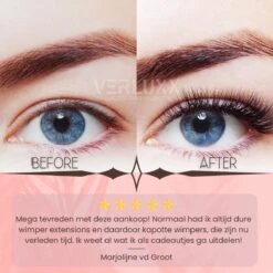Hoge Korting - VERLUXX© - 'Quality Over Quantity' - 3D Magnetische Wimpers Incl. 1+1 GRATIS Geïoniseerde Waterproof Eyeliner & Pincet, Fake Lashes, Nepwimpers, Magnetic Lashes, Herbruikbare Realistic Wimpers 35 Hoge Korting - VERLUXX© - 'Quality Over Quantity' - 3D Magnetische Wimpers Incl. 1+1 GRATIS Geïoniseerde Waterproof Eyeliner & Pincet, Fake Lashes, Nepwimpers, Magnetic Lashes, Herbruikbare Realistic Wimpers -Cosmetica winkel 1200x1200 457