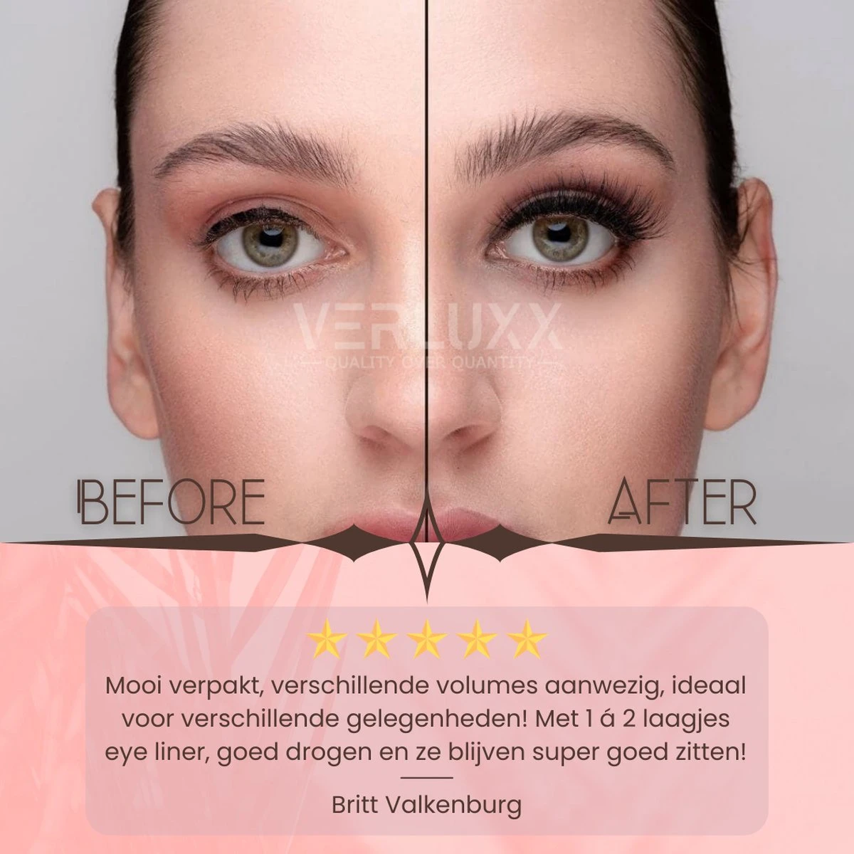 Hoge Korting - VERLUXX© - 'Quality Over Quantity' - 3D Magnetische Wimpers Incl. 1+1 GRATIS Geïoniseerde Waterproof Eyeliner & Pincet, Fake Lashes, Nepwimpers, Magnetic Lashes, Herbruikbare Realistic Wimpers 18 Hoge Korting - VERLUXX© - 'Quality Over Quantity' - 3D Magnetische Wimpers Incl. 1+1 GRATIS Geïoniseerde Waterproof Eyeliner & Pincet, Fake Lashes, Nepwimpers, Magnetic Lashes, Herbruikbare Realistic Wimpers - Afbeelding 18