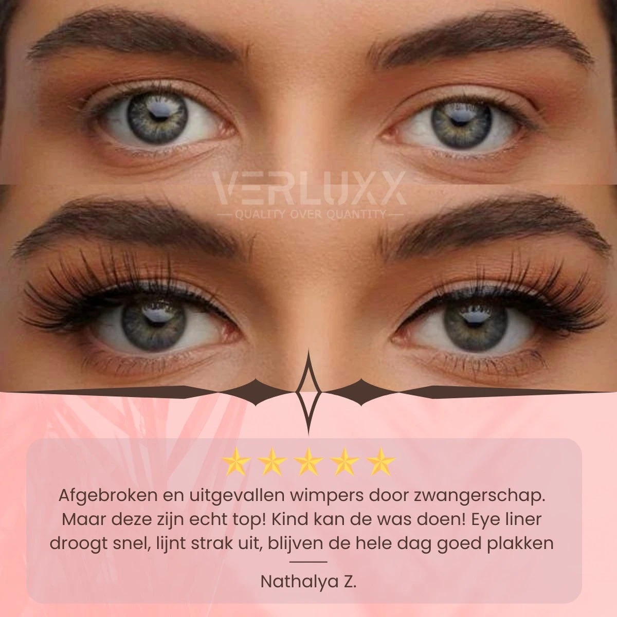 Hoge Korting - VERLUXX© - 'Quality Over Quantity' - 3D Magnetische Wimpers Incl. 1+1 GRATIS Geïoniseerde Waterproof Eyeliner & Pincet, Fake Lashes, Nepwimpers, Magnetic Lashes, Herbruikbare Realistic Wimpers 19 Hoge Korting - VERLUXX© - 'Quality Over Quantity' - 3D Magnetische Wimpers Incl. 1+1 GRATIS Geïoniseerde Waterproof Eyeliner & Pincet, Fake Lashes, Nepwimpers, Magnetic Lashes, Herbruikbare Realistic Wimpers - Afbeelding 19