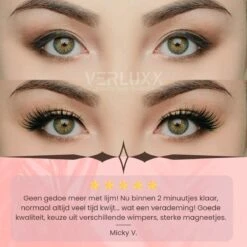 Hoge Korting - VERLUXX© - 'Quality Over Quantity' - 3D Magnetische Wimpers Incl. 1+1 GRATIS Geïoniseerde Waterproof Eyeliner & Pincet, Fake Lashes, Nepwimpers, Magnetic Lashes, Herbruikbare Realistic Wimpers 39 Hoge Korting - VERLUXX© - 'Quality Over Quantity' - 3D Magnetische Wimpers Incl. 1+1 GRATIS Geïoniseerde Waterproof Eyeliner & Pincet, Fake Lashes, Nepwimpers, Magnetic Lashes, Herbruikbare Realistic Wimpers -Cosmetica winkel 1200x1200 461