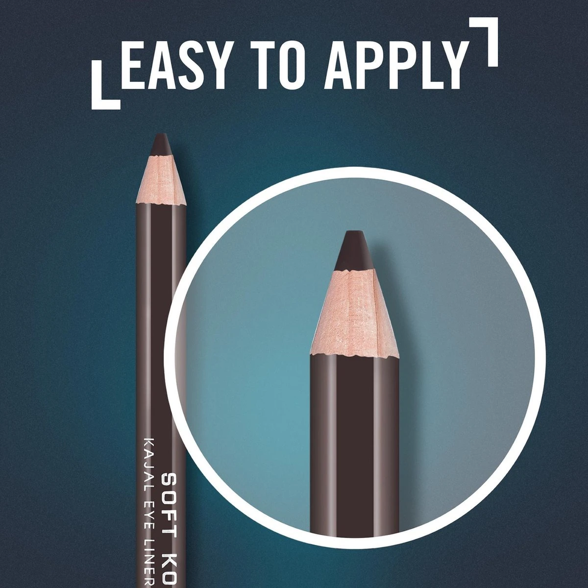 Rimmel London Soft Kohl Kajal Oogpotlood - 011 Sable Brown 4 Rimmel London Soft Kohl Kajal Oogpotlood - 011 Sable Brown - Afbeelding 4