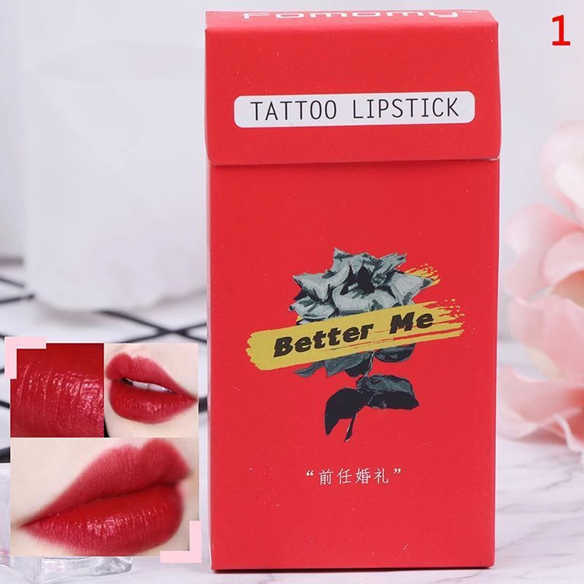 Lip Tint - Better Me - Cheek Tint - Tattoo Lipstick - Lip Stain - Cigarette Lip Tint - Cotton Swab Lipstick - Waterproof Lipstick - Lippenstift- Lipgloss - Langhoudende Lipgloss - Cotton Swab Lip Tint - Sigaretten Lip Tint - Lip Tattoo - 1 Lip Tint - Better Me - Cheek Tint - Tattoo Lipstick - Lip Stain - Cigarette Lip Tint - Cotton Swab Lipstick - Waterproof Lipstick - Lippenstift- Lipgloss - Langhoudende Lipgloss - Cotton Swab Lip Tint - Sigaretten Lip Tint - Lip Tattoo -
