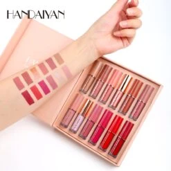 HANDAIYAN® | Set Van 12 | Liquid Lipsticks | Matte Lippenstift | Vloeibare Lippenstift | Waterproof | Make Up Set | Geschenkset | Giftset | Lipstick | Lippenstift | Lipgloss 11 HANDAIYAN® | Set Van 12 | Liquid Lipsticks | Matte Lippenstift | Vloeibare Lippenstift | Waterproof | Make Up Set | Geschenkset | Giftset | Lipstick | Lippenstift | Lipgloss -Cosmetica winkel 1200x1200 655