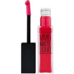 Maybelline Vivid Matte Liquid - 35 Rebel Red - Rood - Lippenstift -Cosmetica winkel 1200x1200 676