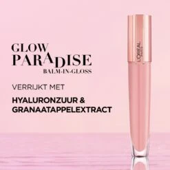 L'Oréal Paris Glow Paradise Balm In Gloss - 402 I Soar - Transparant Roze - Volumegevende Lipgloss - 7 Ml -Cosmetica winkel 1200x1200 731