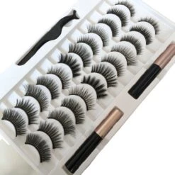 24 Magnetische Wimpers Met Eyelinerkit / 12 Paar- Herbruikbare Magnetische Wimpers - Natuurlijk Ogende Wimperspakket, 2 Buizen Magnetische Eyeliner, 3D Magnetische Nepwimperskit Met Wimperpincet - Magnetische Wimpers 10 24 Magnetische Wimpers Met Eyelinerkit / 12 Paar- Herbruikbare Magnetische Wimpers - Natuurlijk Ogende Wimperspakket, 2 Buizen Magnetische Eyeliner, 3D Magnetische Nepwimperskit Met Wimperpincet - Magnetische Wimpers -Cosmetica winkel 1200x1200 9