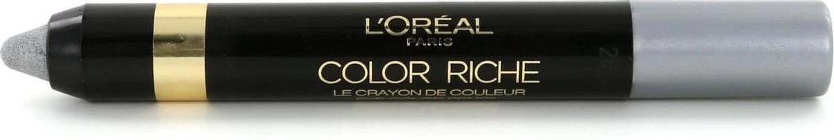 L'Oreal Paris Color Riche - 05 Secret Silver - Zilver - Oogpotlood 1 L'Oreal Paris Color Riche - 05 Secret Silver - Zilver - Oogpotlood