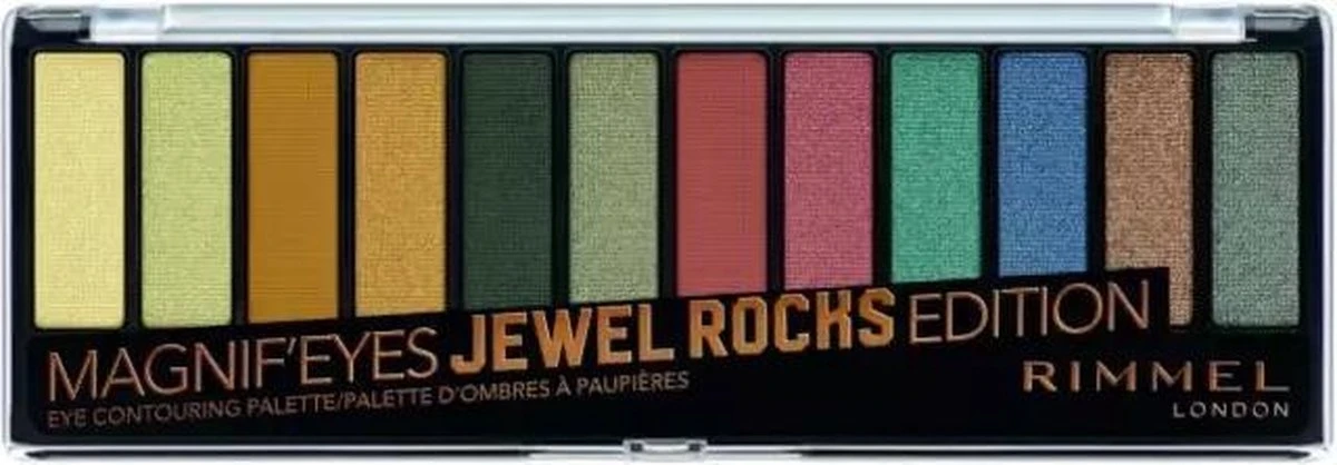 Rimmel London Magnif’Eyes Oogschaduw - 9 Jewel Rocks Edition 7 Rimmel London Magnif’Eyes Oogschaduw - 9 Jewel Rocks Edition - Afbeelding 7