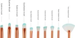 10-delige Make-up Kwasten/Brush Set | Mermaid / Zeemeermin | Fashion Favorite -Cosmetica winkel 1200x608 1