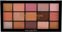 Makeup Revolution Re-loaded Palette - Fundamental - Oogschaduw Palette - 15 Kleuren -Cosmetica winkel 1200x617 2