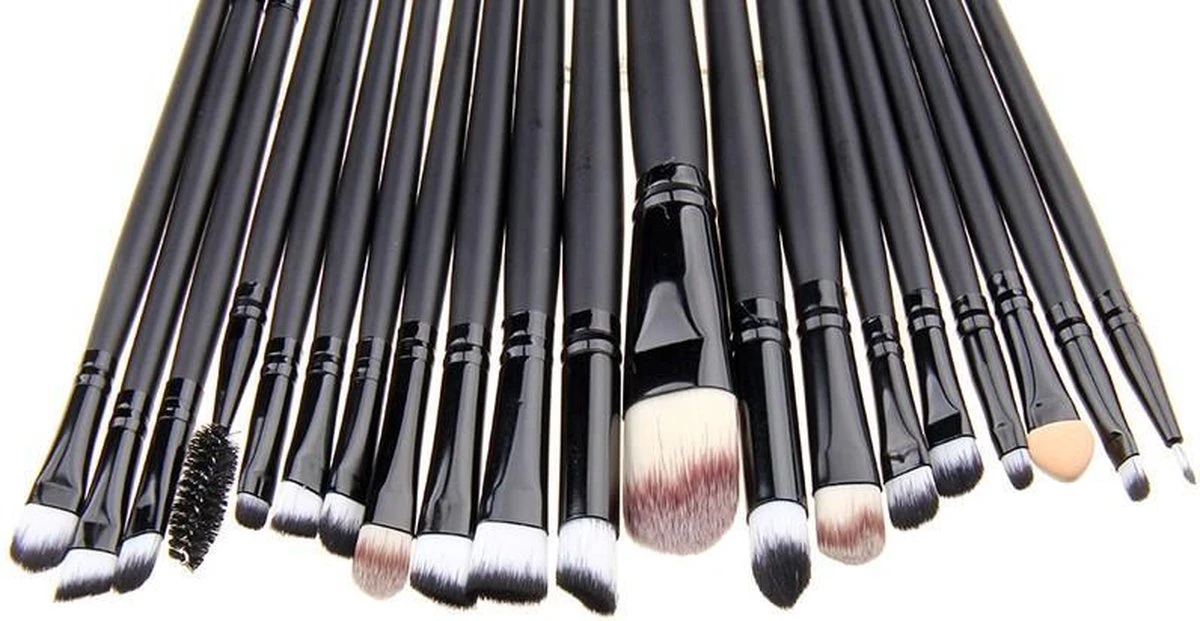 Merkloos Make-up Kwastenset - Brushes - 20 Stuks 2 Merkloos Make-up Kwastenset - Brushes - 20 Stuks - Afbeelding 2