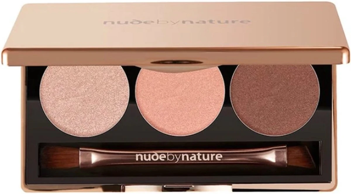 Nude By Nature Natural Illusion Eyeshadow Trio 03 Rose 1 Nude By Nature Natural Illusion Eyeshadow Trio 03 Rose