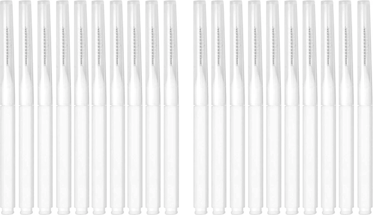 Clavier Micro Borstels Voor Wenkbrauw En Wimper Lifting Wit 20st. 2 Clavier Micro Borstels Voor Wenkbrauw En Wimper Lifting Wit 20st. - Afbeelding 2