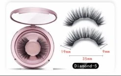 Nepwimers Zonder Lijm | Magnetische Wimpers | Eyeliners | Diamond Wimpers | Pincet | Wimperset | Model Diamond | Fake Lashes | M5 Lashes Diamond Set | Herbruikbare Wimpers | 3D Wimpers | Kit | Waterbestendig | Natuurlijke Wimpers | Waterproof -Cosmetica winkel 1200x753