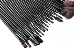 Make-up Kwasten Set - Professionele Kwasten - 24-delig Met Tasje - Cosmetica Kwasten - Zwart - Rheme -Cosmetica winkel 1200x776