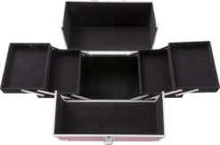 AREBOS Cosmeticakoffer Beauty Case Multikoffer 15 L Roze -Cosmetica winkel 1200x790 2