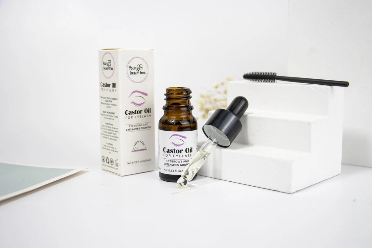 Your Beauty Tree ® Wimper Serum Met Echte Castor Olie |100% Natuurlijke Wimpergroei| Castor Oil Eyelash Serum|Wonder Olie | Wimper Groei | Wenkbrauw Serum | Lash Serum | Wimper Groeimiddel 2 Your Beauty Tree ® Wimper Serum Met Echte Castor Olie |100% Natuurlijke Wimpergroei| Castor Oil Eyelash Serum|Wonder Olie | Wimper Groei | Wenkbrauw Serum | Lash Serum | Wimper Groeimiddel - Afbeelding 2
