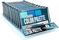 D'Donna - Color Palette Oogschaduw - Planet Azul - Blauw/Zwart - 1 Doosje Met Applicator En Spiegeltje -Cosmetica winkel 1200x811