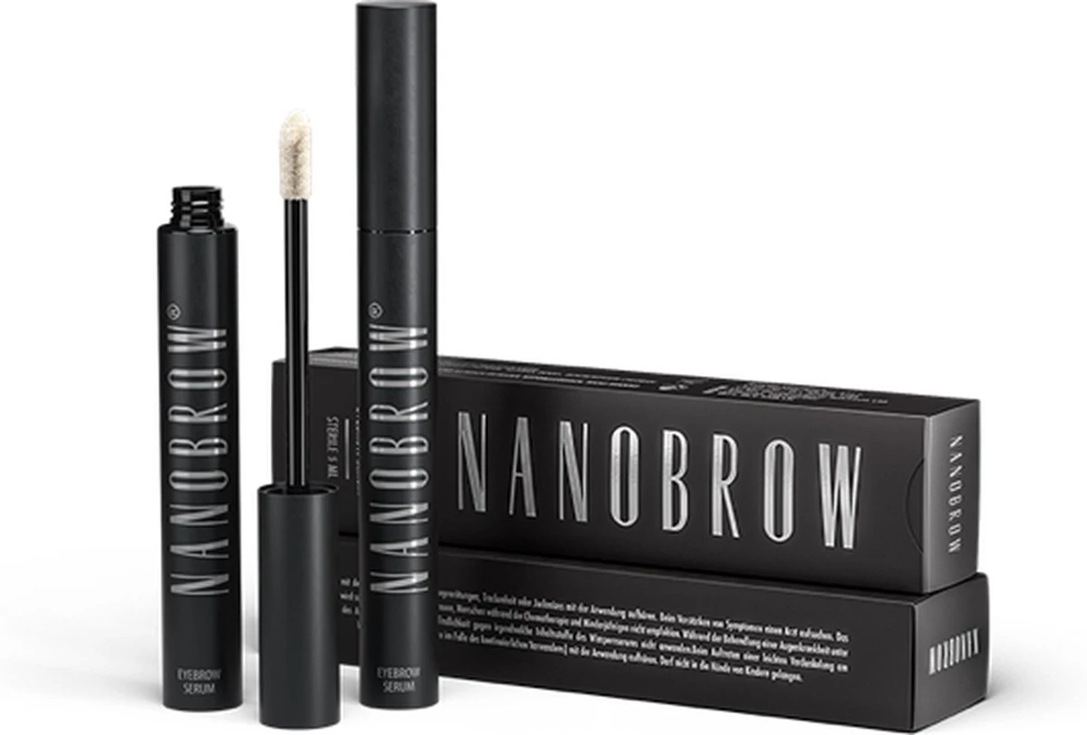 Nanobrow Wenkbrauwserum Haargroei Bevordering Serum Vollere Wenkbrauwen 1 Nanobrow Wenkbrauwserum Haargroei Bevordering Serum Vollere Wenkbrauwen