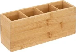 Five® Make-up Kwastenhouder Bamboe - Hout - Sorteervakken & Duurzaam -Cosmetica winkel 1200x834 1