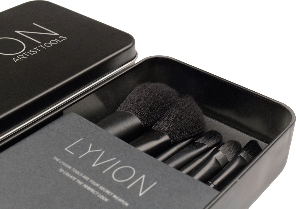 LYVION Professionele Make Up Kwasten Set - 7 Delig / Make Up / Make Up Koffer / Make Up Set / Make Up Kwasten / Make Up Kwasten Set 6 LYVION Professionele Make Up Kwasten Set - 7 Delig / Make Up / Make Up Koffer / Make Up Set / Make Up Kwasten / Make Up Kwasten Set - Afbeelding 6