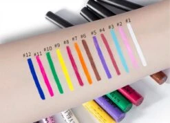 Handaiyan Liquid Eyeliner – 12 Verschillende Kleuren - Make Up – Set - Kleur - Cadeau - Kleuren - Waterproof & Langhoudend 33 Handaiyan Liquid Eyeliner – 12 Verschillende Kleuren - Make Up – Set - Kleur - Cadeau - Kleuren - Waterproof & Langhoudend -Cosmetica winkel 1200x865 1