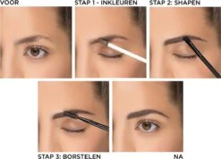 L'Oréal Paris Unbelieva Brow Wenkbrauwgel - 104 Chatain - Licht Bruin - Waterproof - 3.4 Ml -Cosmetica winkel 1200x867 2