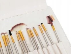 Professionele 18-Delige Make-Up Kwastenset - Cosmetica Visagie Makeup Kwasten Set - Mascara/Oogschaduw/Concealer/Foundation/Blush/Eyeliner/Highlighter/Poederkwast Beauty Brush - Countourkwast Make Up Brushes Borstels Penselen - Met Luxe Opberg Etui -Cosmetica winkel 1200x920 3