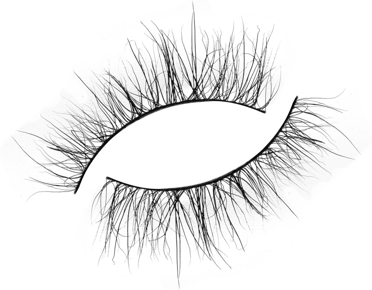 Aux Angels - Nep Wimpers | Halve Wimpers: Simple | 3D Zijde | Natuurlijke Volume | Glamour Look 3 Aux Angels - Nep Wimpers | Halve Wimpers: Simple | 3D Zijde | Natuurlijke Volume | Glamour Look - Afbeelding 3