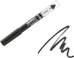 P2 Cosmetics - Smokey Eyes Q Pen - Oogschaduw Stick Zwart - Waterproof - Creamy - Eyeshadow Black - Gebruik Als Oogschaduw Potlood Of Eyeliner