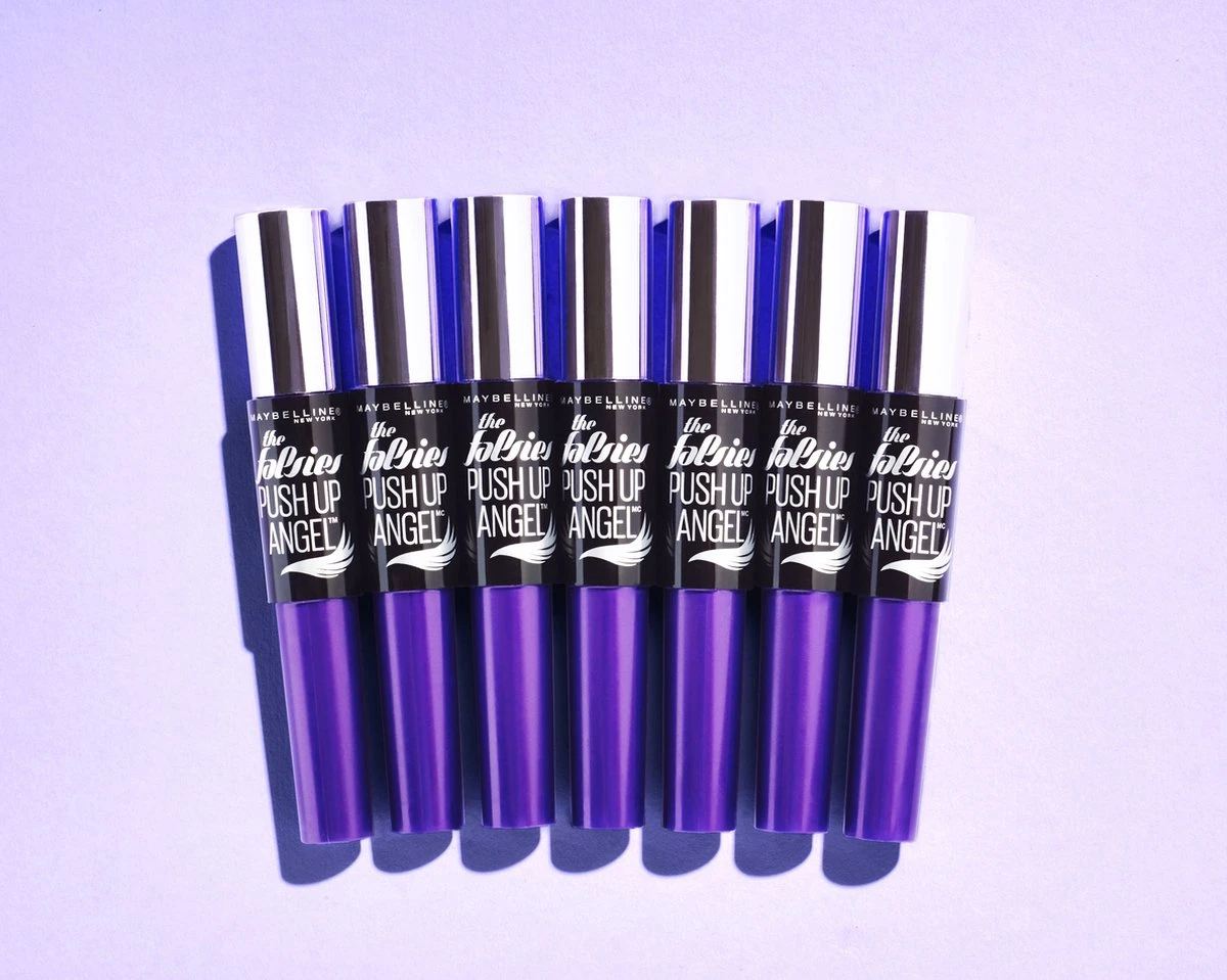 Maybelline Falsies Push Up Angel Mascara - Zwart 5 Maybelline Falsies Push Up Angel Mascara - Zwart - Afbeelding 5