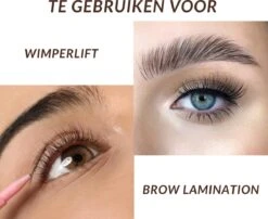 Flora Ruby Professionele 2 In 1 Lash Lift & Brow Lamination Kit - Wimper & Wenkbrauw Lifting Set - Permanente Wimperkruller - Brow Soap -Cosmetica winkel 1200x981