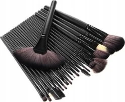 Professionele 24-Delige Make-Up Kwastenset - Cosmetica Visagie Makeup Kwasten Set - Mascara/Oogschaduw/Concealer/Foundation/Blush/Eyeliner/Highlighter/Poederkwast Beauty Brush - Contourkwast Make Up Brushes Borstels Penselen - Met Luxe Opberg Etui 19 Professionele 24-Delige Make-Up Kwastenset - Cosmetica Visagie Makeup Kwasten Set - Mascara/Oogschaduw/Concealer/Foundation/Blush/Eyeliner/Highlighter/Poederkwast Beauty Brush - Contourkwast Make Up Brushes Borstels Penselen - Met Luxe Opberg Etui -Cosmetica winkel 1200x986