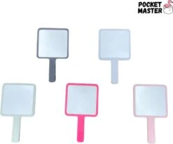 PocketMaster® Make-Up Spiegel / Handspiegel Met Handvat - Licht Roze - Klein - Compact - Handzaam - 8,0 X 8,0 Cm Spiegeloppervlak 6 PocketMaster® Make-Up Spiegel / Handspiegel Met Handvat - Licht Roze - Klein - Compact - Handzaam - 8,0 X 8,0 Cm Spiegeloppervlak -Cosmetica winkel 1200x997 3