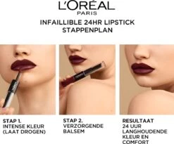 L’Oréal Paris Infallible Lippenstift - 117 Perpetual Brown - 24h Langhoudend 19 L’Oréal Paris Infallible Lippenstift - 117 Perpetual Brown - 24h Langhoudend -Cosmetica winkel 1200x998 1