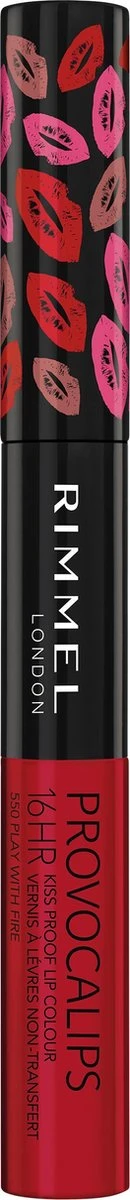 Rimmel London Provocalips Lip Color Lippenstift - 550 Play With Fire 9 Rimmel London Provocalips Lip Color Lippenstift - 550 Play With Fire - Afbeelding 9