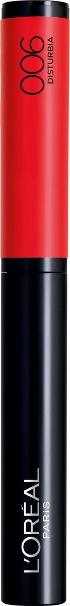 L'Oréal Paris Infaillible Matte Max - 006 Disturbia Rood - Lippenstift 3 L'Oréal Paris Infaillible Matte Max - 006 Disturbia Rood - Lippenstift - Afbeelding 3