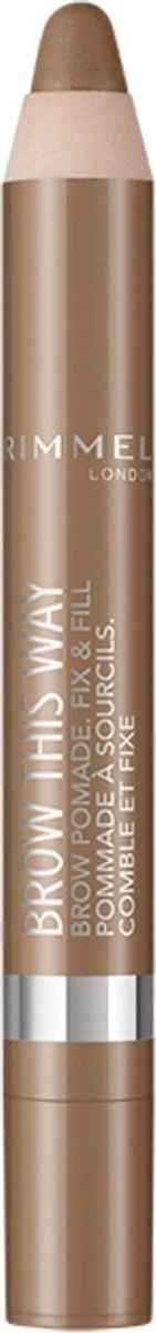 Rimmel London Brow Pomade Wenkbrauwpotlood - 002 Medium Brown