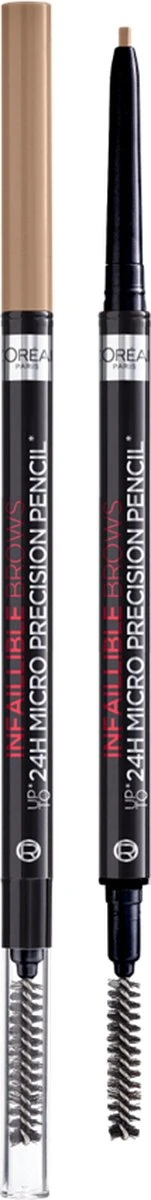 L’Oréal Paris Brow Artist Skinny Definer Wenkbrauwpotlood - 101 Blonde - Ultradun 9 L’Oréal Paris Brow Artist Skinny Definer Wenkbrauwpotlood - 101 Blonde - Ultradun - Afbeelding 9