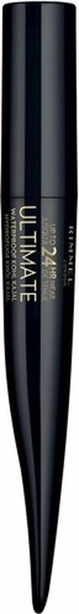 Rimmel London Ultimate Kohl Kajal - Eyeliner - Oogpotlood - 001 Black Obsidian - Waterproof - Zwart - 1.6 G 6 Rimmel London Ultimate Kohl Kajal - Eyeliner - Oogpotlood - 001 Black Obsidian - Waterproof - Zwart - 1.6 G - Afbeelding 6