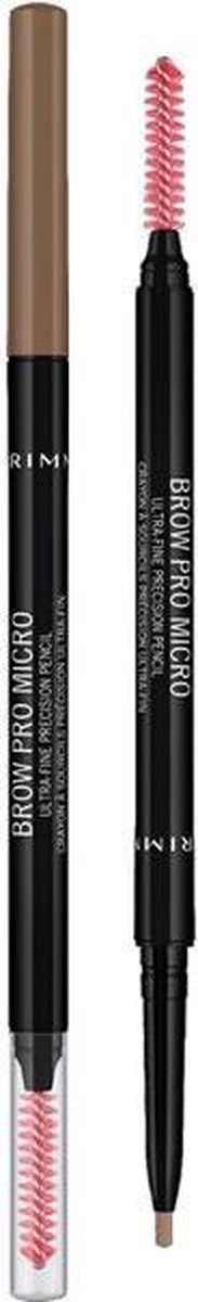 Rimmel London Brow Pro Micro Wenkbrauwpotlood - 001 Blonde 5 Rimmel London Brow Pro Micro Wenkbrauwpotlood - 001 Blonde - Afbeelding 5