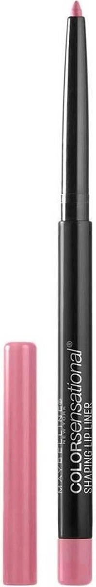 Maybelline Color Sensational Shaping Lipliner - 60 Palest Pink - Lipliner 8 Maybelline Color Sensational Shaping Lipliner - 60 Palest Pink - Lipliner - Afbeelding 8