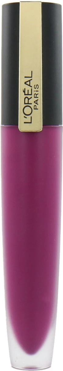 L'Oréal Paris Rouge Signature Lippenstift - 104 I Rebel - Paars - Matte Vloeibare Lipstick