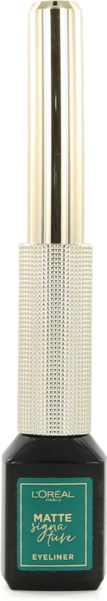 L’Oréal Paris Matte Signature Eyeliner Van Superliner – Matte Liquid Eyeliner – Waterproof - 04 Emeraude – Groen